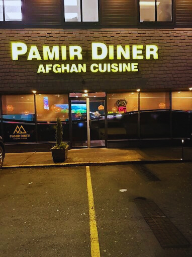 Pamir Diner restaurant exterior showing our Delta location